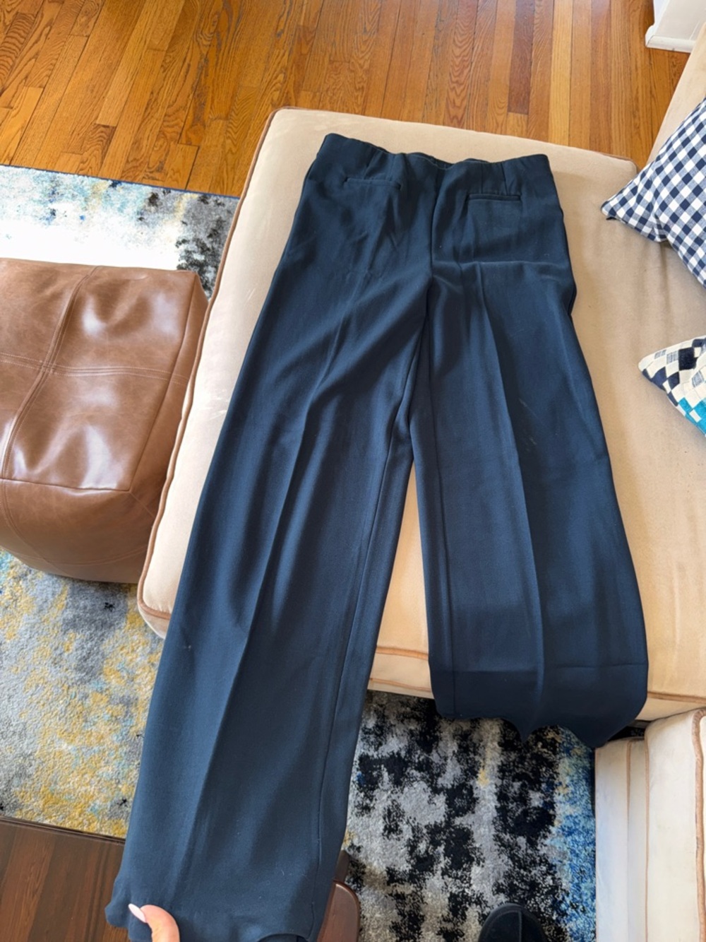 J. Jill Navy Wide-Leg Women's Pants